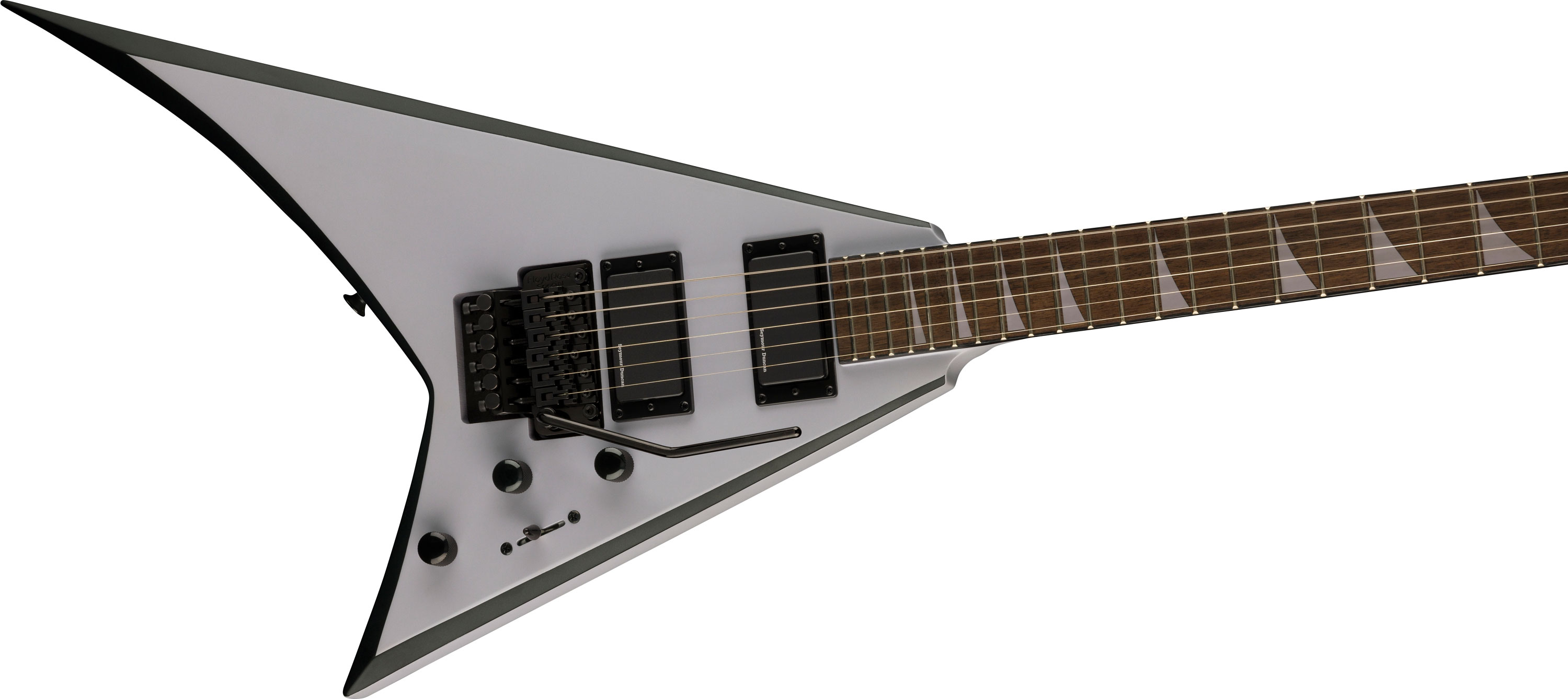 Jackson X Series Rhoads RRX24 Battleship Gray with Black Bevels