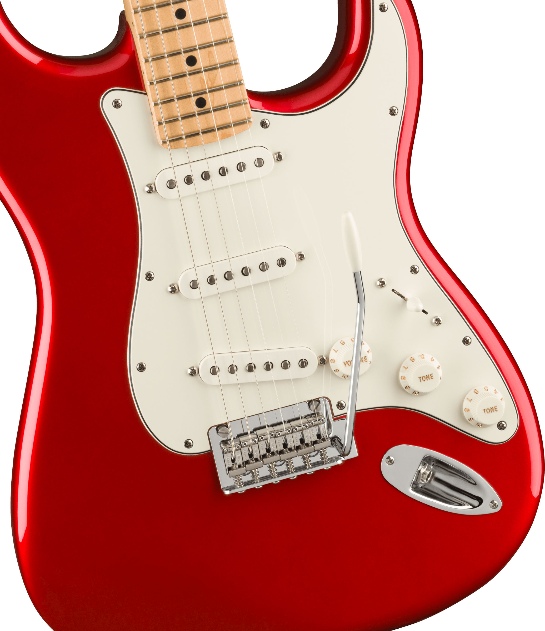 Fender Player Stratocaster Candy Apple Red Maple Fingerboard