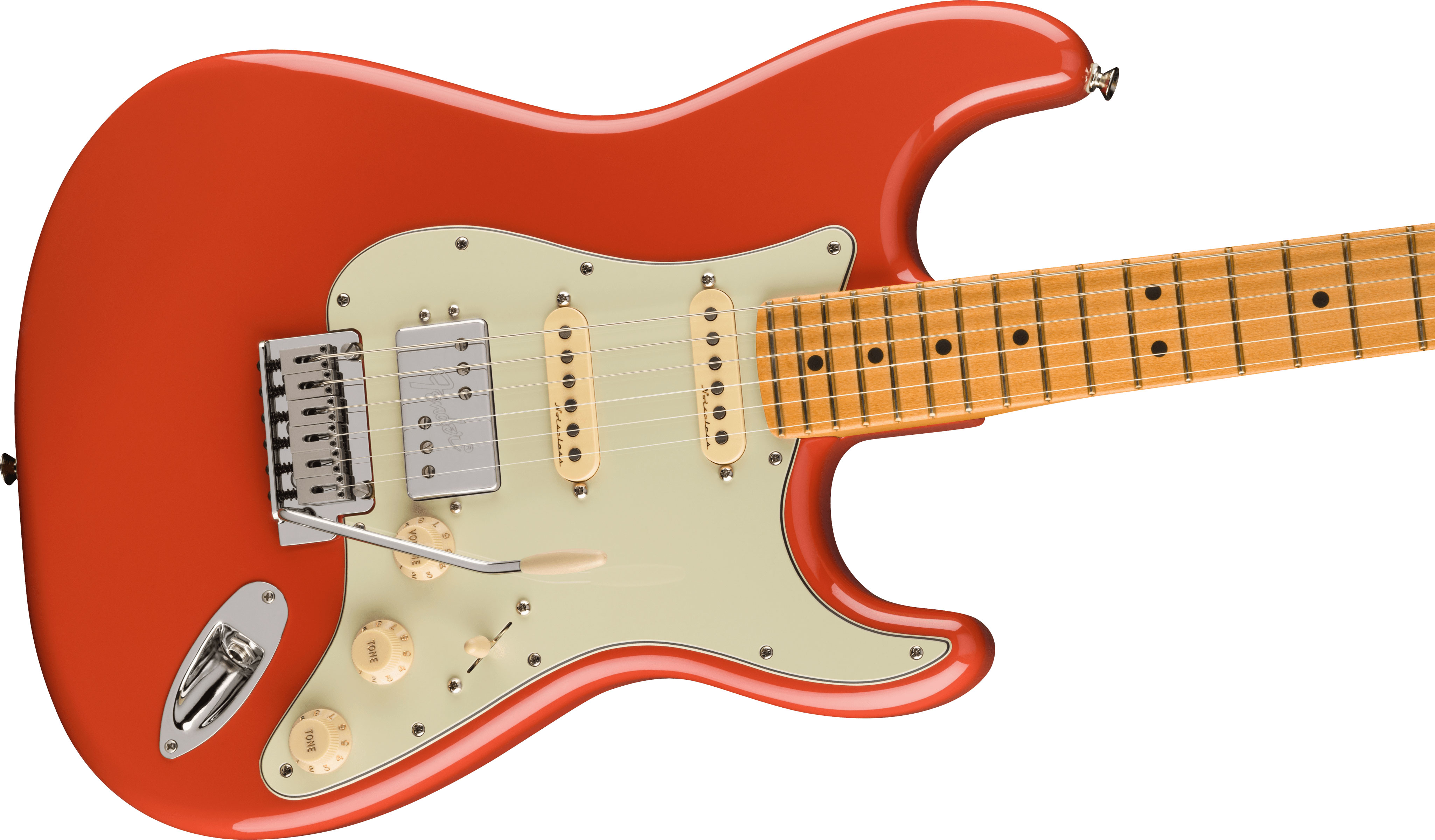Fender Player Plus Stratocaster HSS Fiesta Red Maple Fingerboard