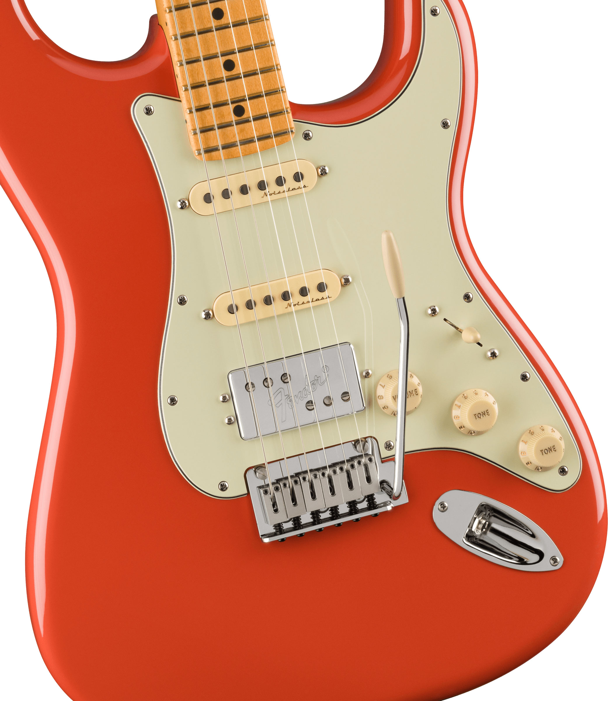 Fender Player Plus Stratocaster HSS Fiesta Red Maple Fingerboard