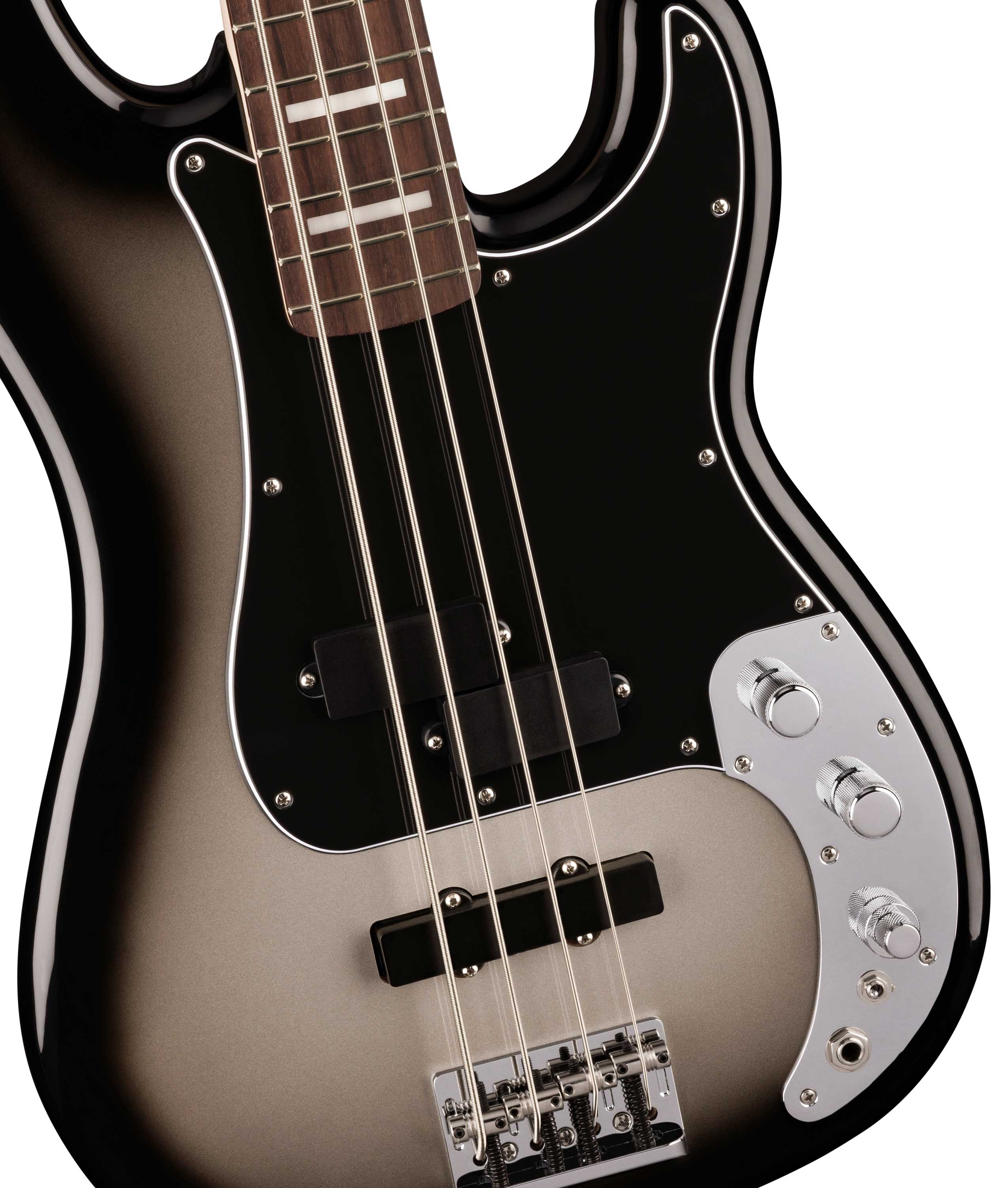 Fender Troy Sanders Precision Bass Rosewood Fingerboard Silverburst
