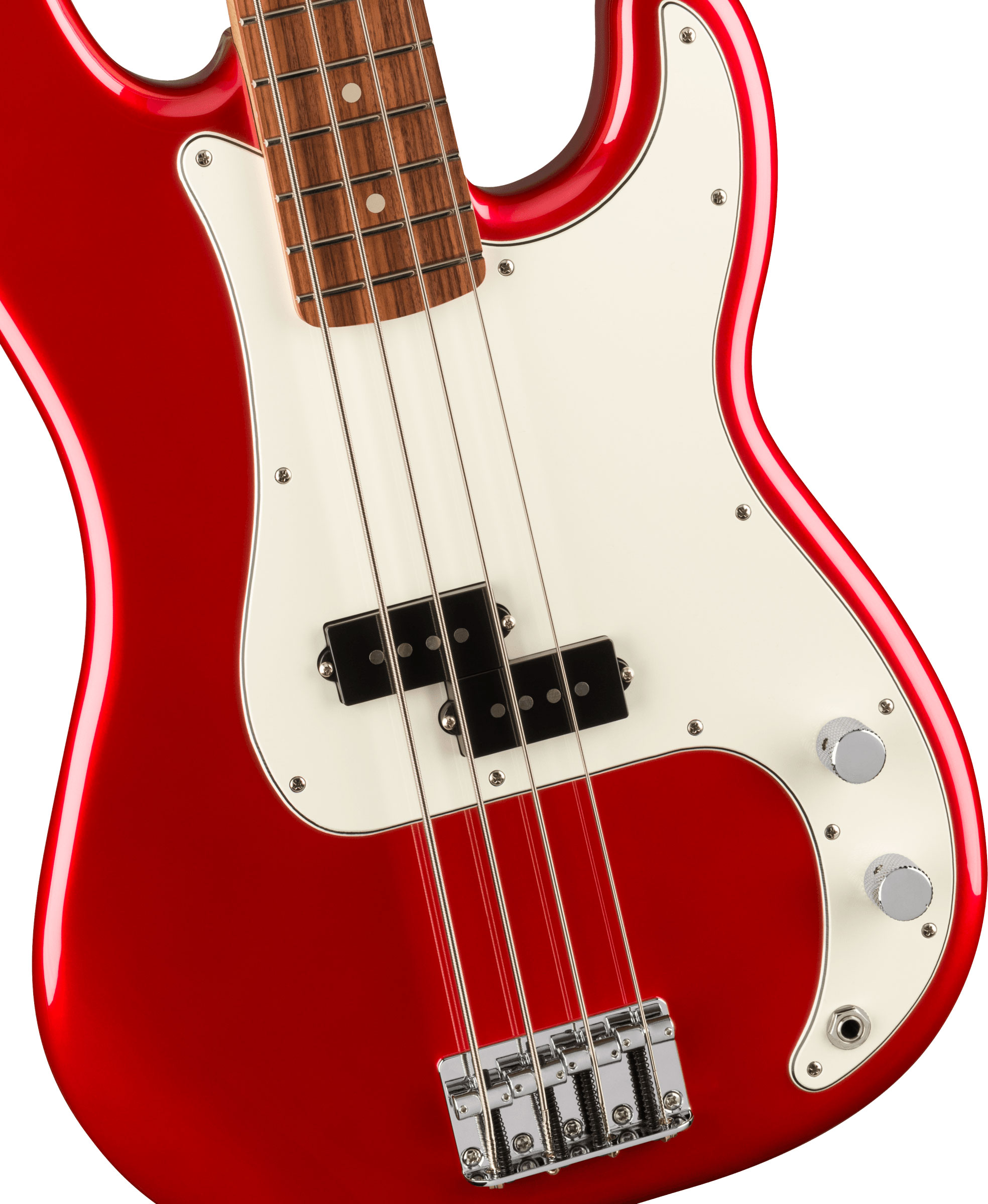 Fender Player Precision Bass Pau Ferro Fingerboard Candy Apple Red