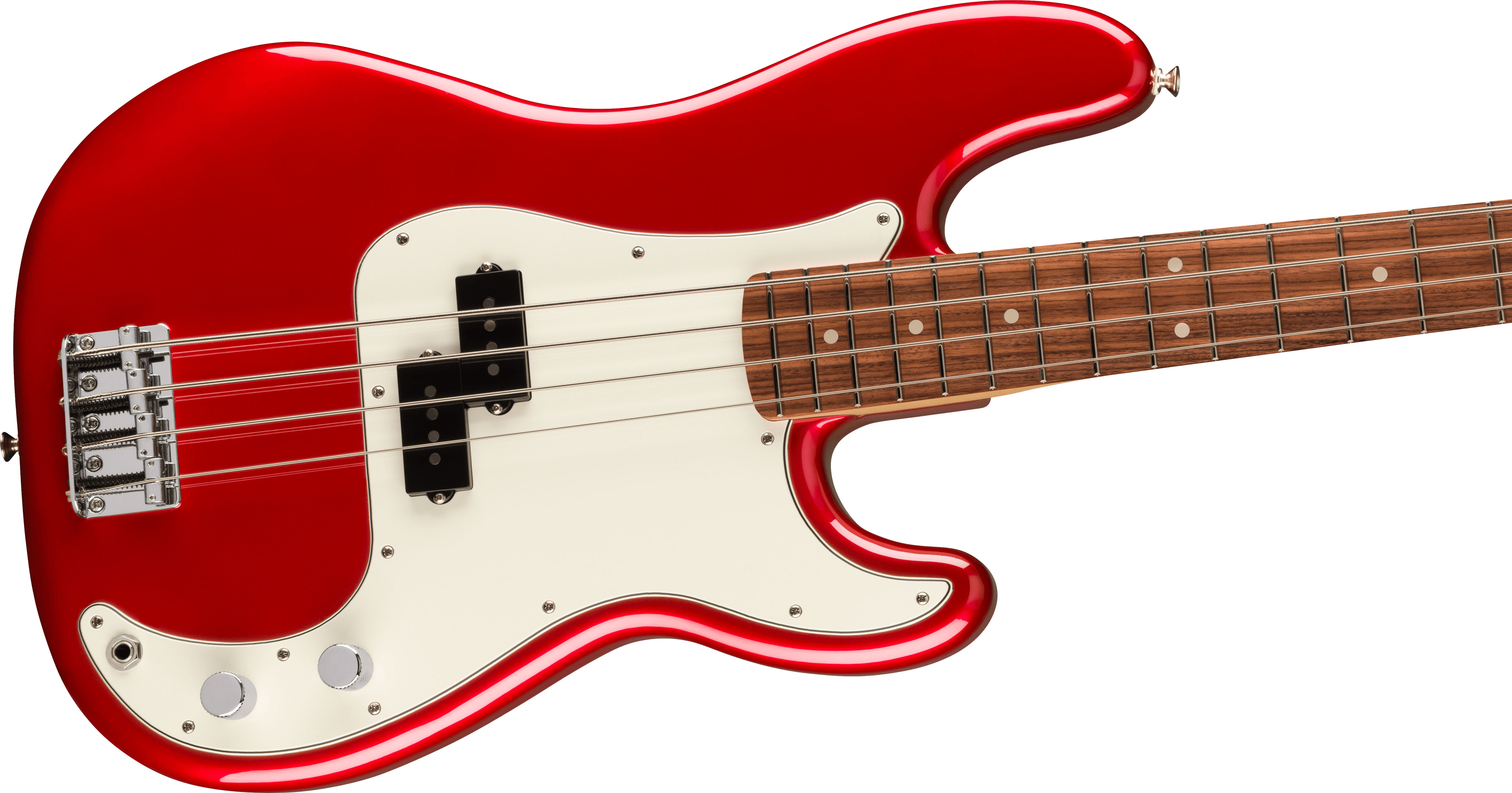 Fender Player Precision Bass Pau Ferro Fingerboard Candy Apple Red