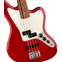 Fender Player Jaguar Bass Candy Apple Red Pau Ferro Fingerboard Front View