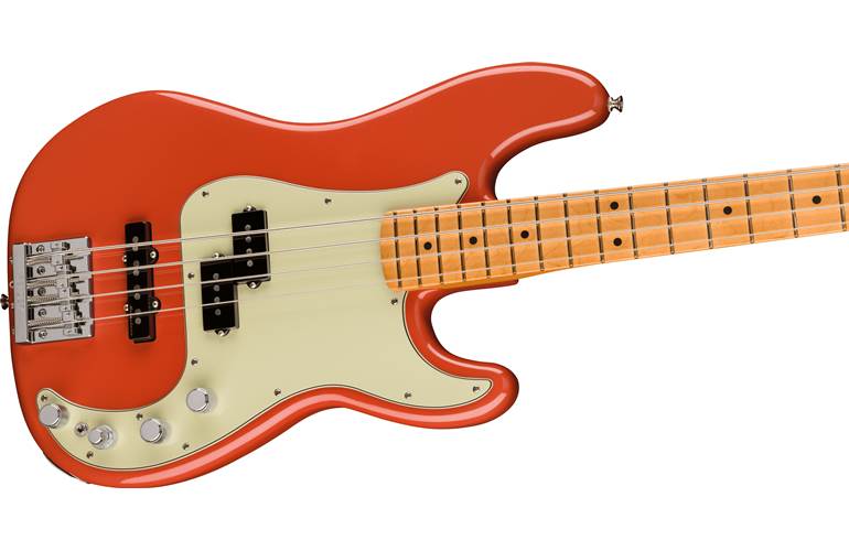 Fender Player Plus Precision Bass Fiesta Red Maple Fingerboard Fender Player Plus Precision Bass Fiesta Red Maple Fingerboard
