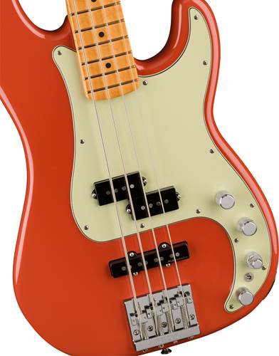 Fender Player Plus Precision Bass Fiesta Red Maple Fingerboard Fender Player Plus Precision Bass Fiesta Red Maple Fingerboard