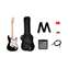 Squier Sonic Stratocaster Pack Black Front View