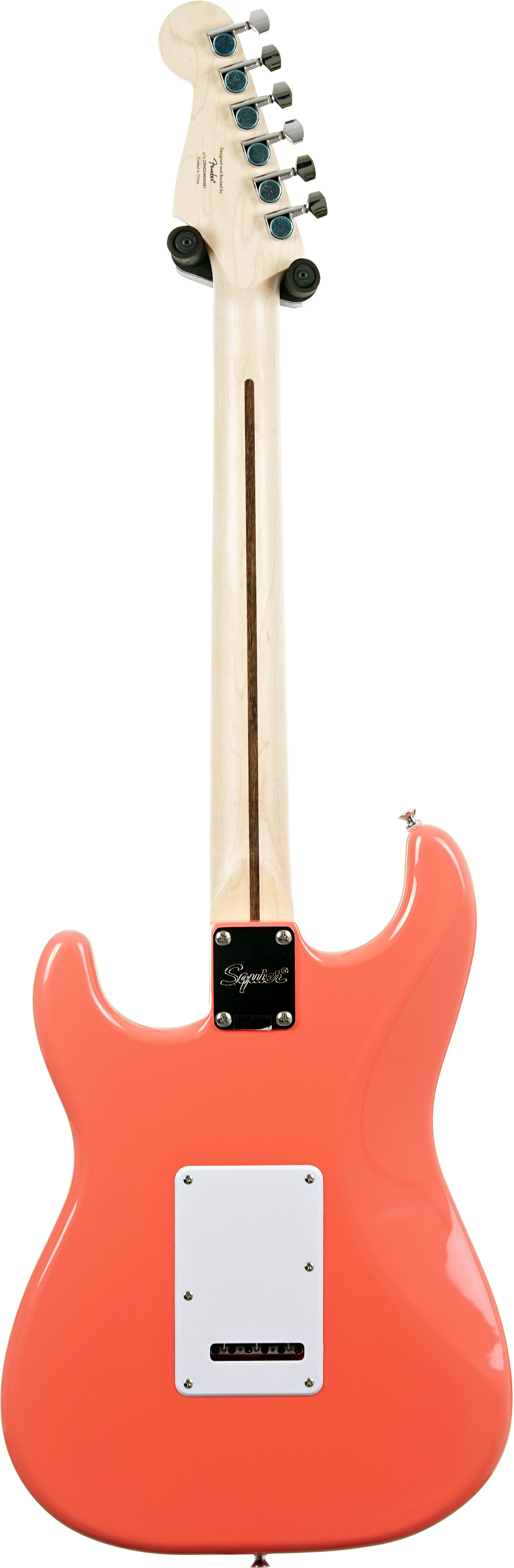 Squier Sonic Strat HSS Maple Fingerboard Tahitian Coral (Ex-Demo) #CRNG24034381