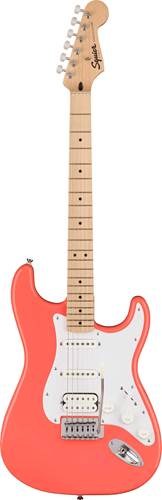 Squier Sonic Stratocaster HSS Tahitian Coral Maple Fingerboard