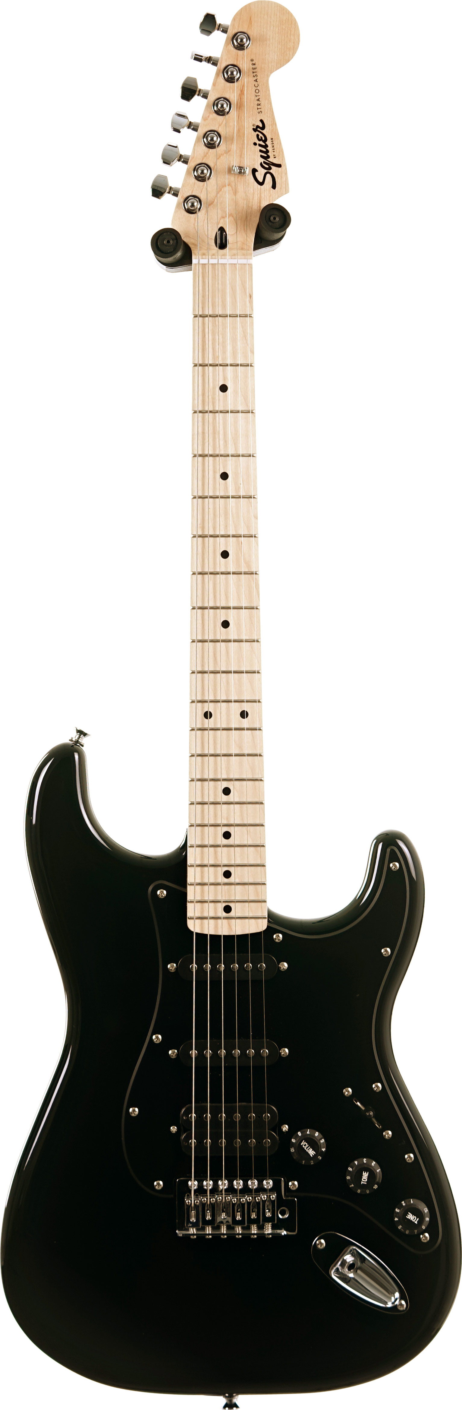 Squier Sonic Stratocaster HSS Black Maple Fingerboard (Ex-Demo) #25011948