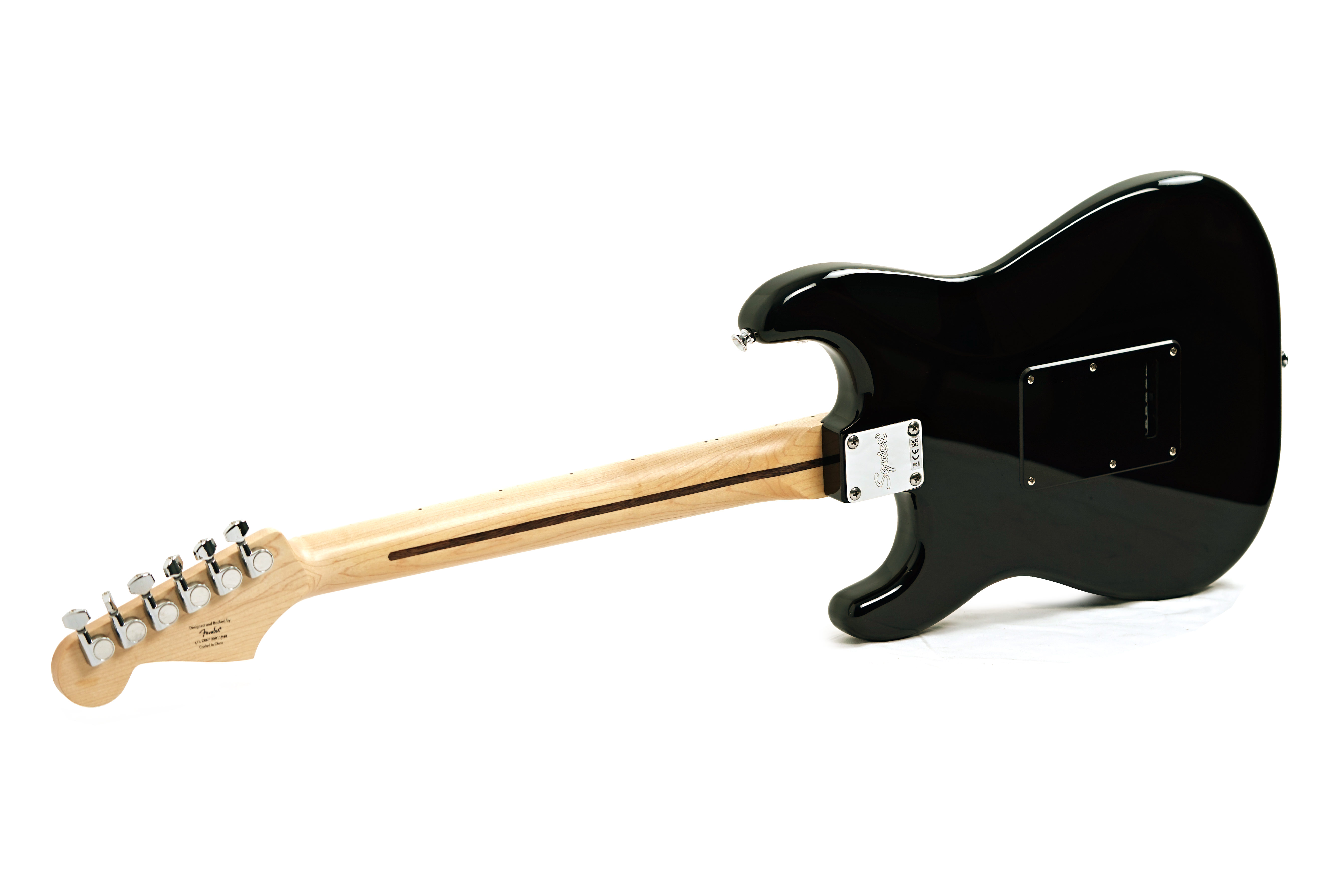 Squier Sonic Stratocaster HSS Black Maple Fingerboard (Ex-Demo) #25011948