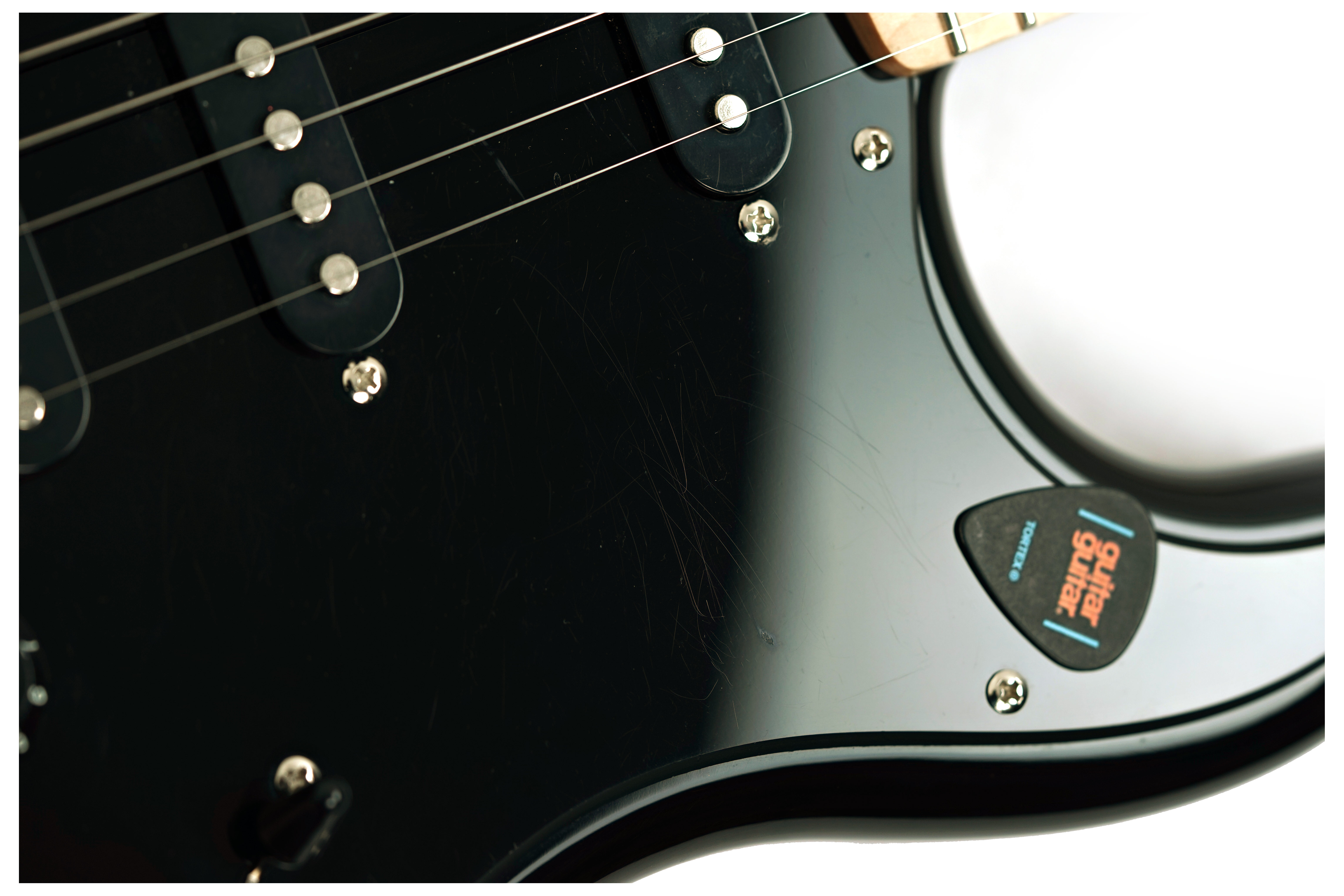 Squier Sonic Stratocaster HSS Black Maple Fingerboard (Ex-Demo) #25011948