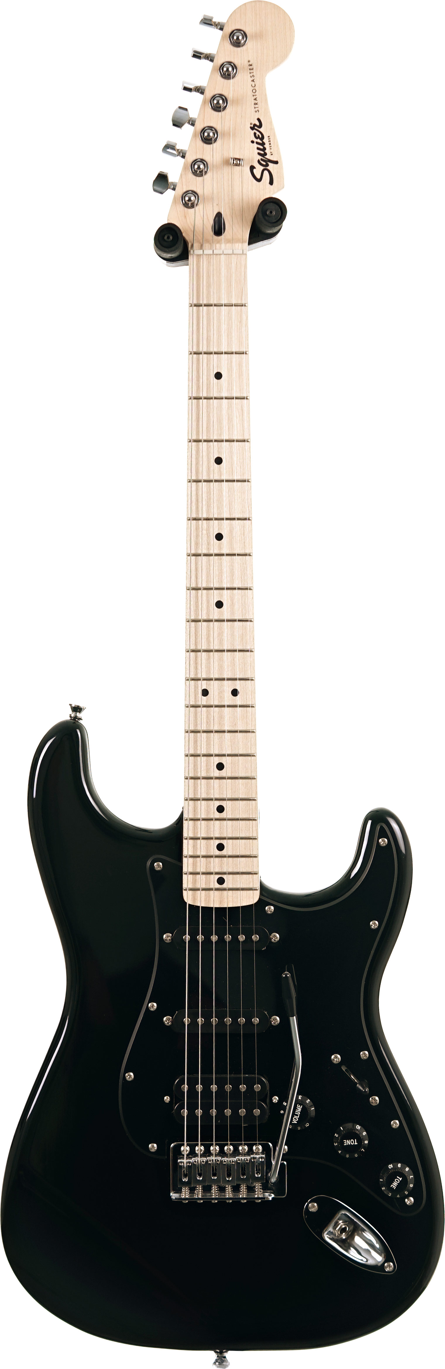 Squier Sonic Stratocaster HSS Black Maple Fingerboard (Ex-Demo) #ICSK25008457