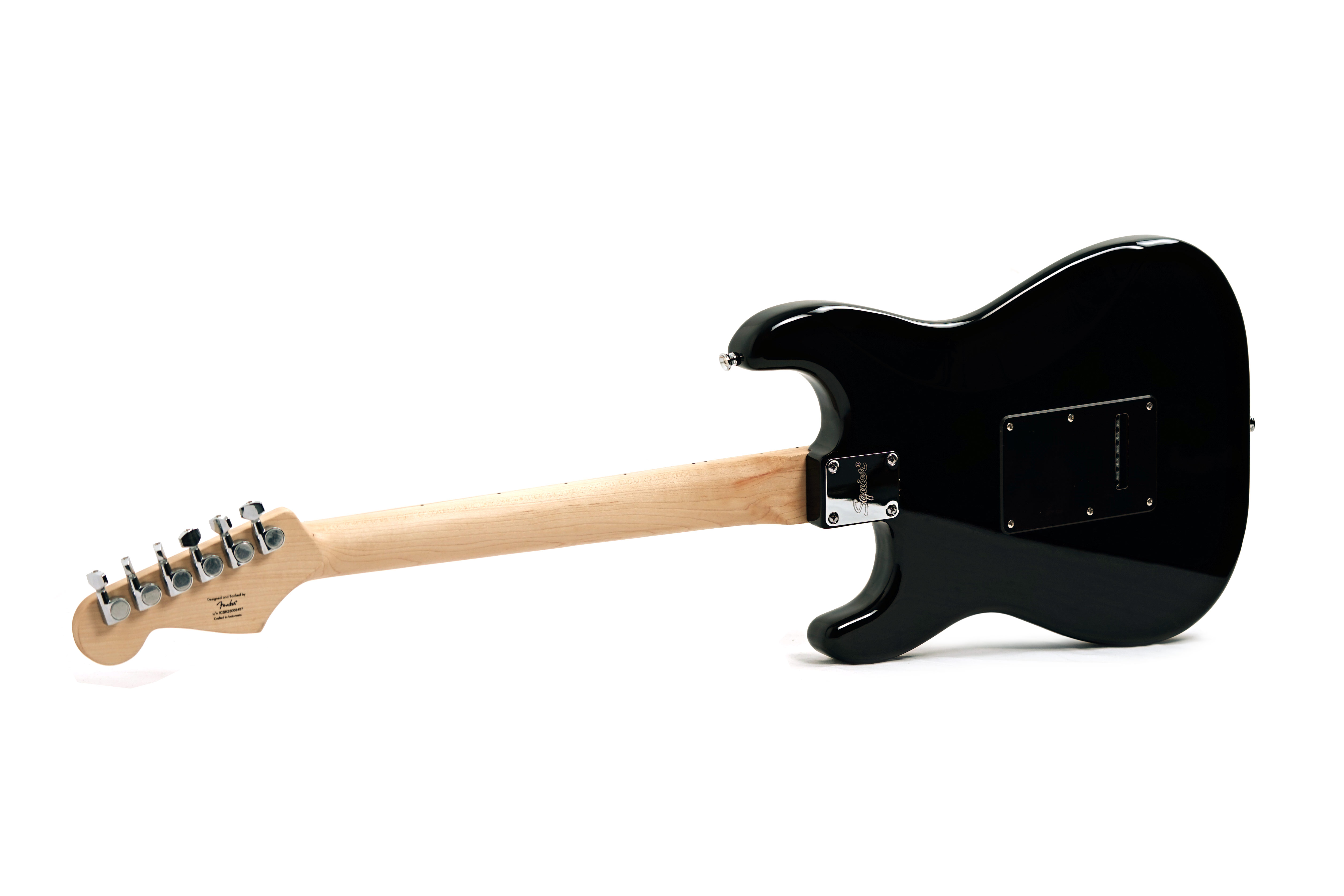 Squier Sonic Stratocaster HSS Black Maple Fingerboard (Ex-Demo) #ICSK25008457