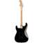 Squier Sonic Stratocaster HSS Black Maple Fingerboard Back View