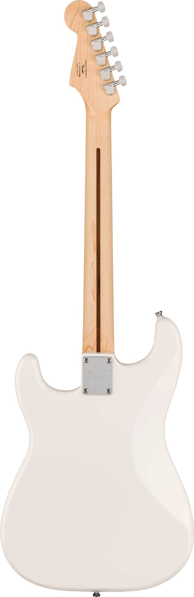 Squier Sonic Stratocaster Hardtail Artic White Maple Fingerboard