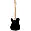 Squier Sonic Telecaster Black Maple Fingerboard Back View