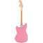 Squier Sonic Mustang HH Flash Pink Maple Fingerboard Back View
