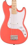 Squier Sonic Bronco Short Scale Bass Tahitian Coral Maple Fingerboard