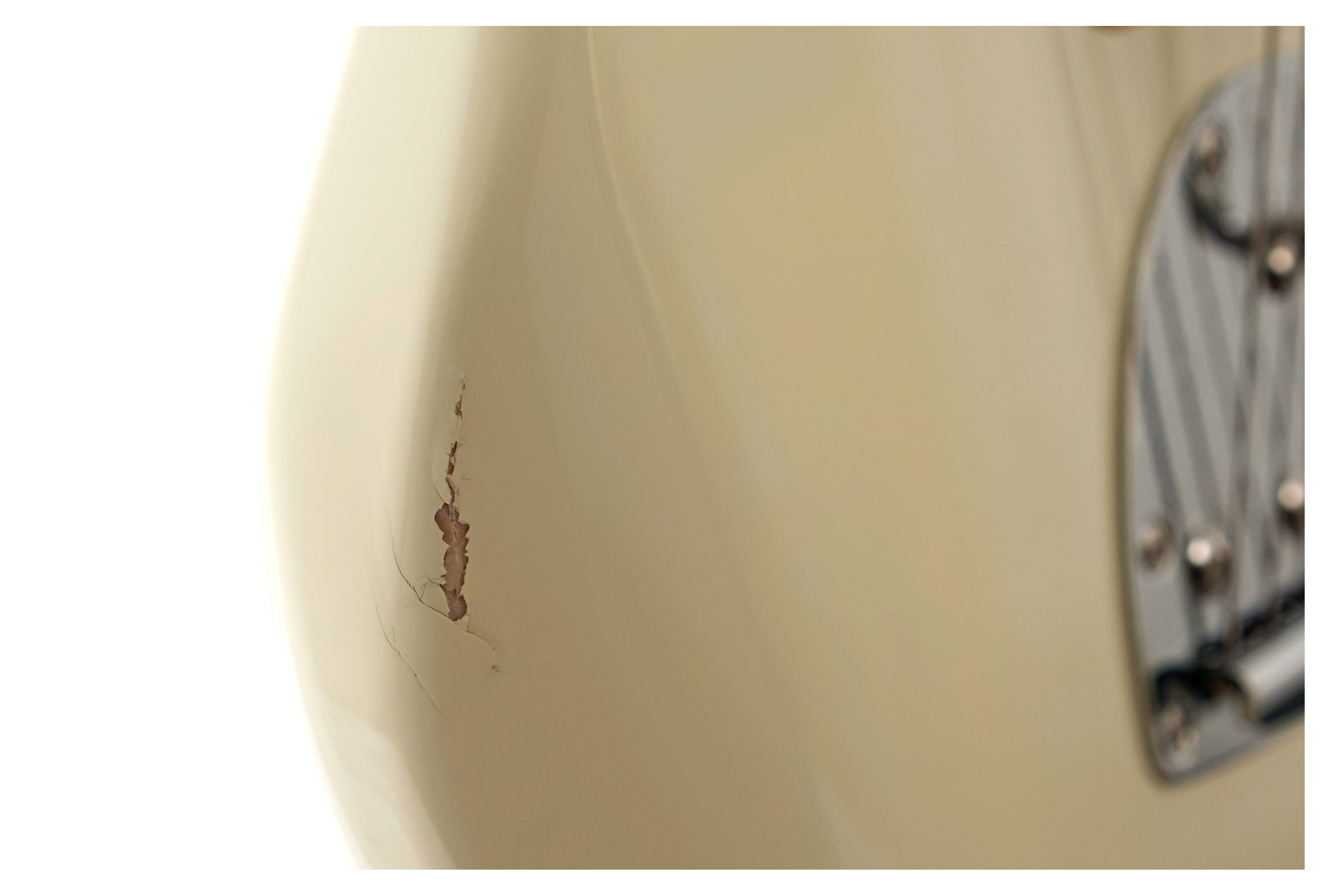 Squier J Mascis Jazzmaster Vintage White (Ex-Demo) #CYKG25009645