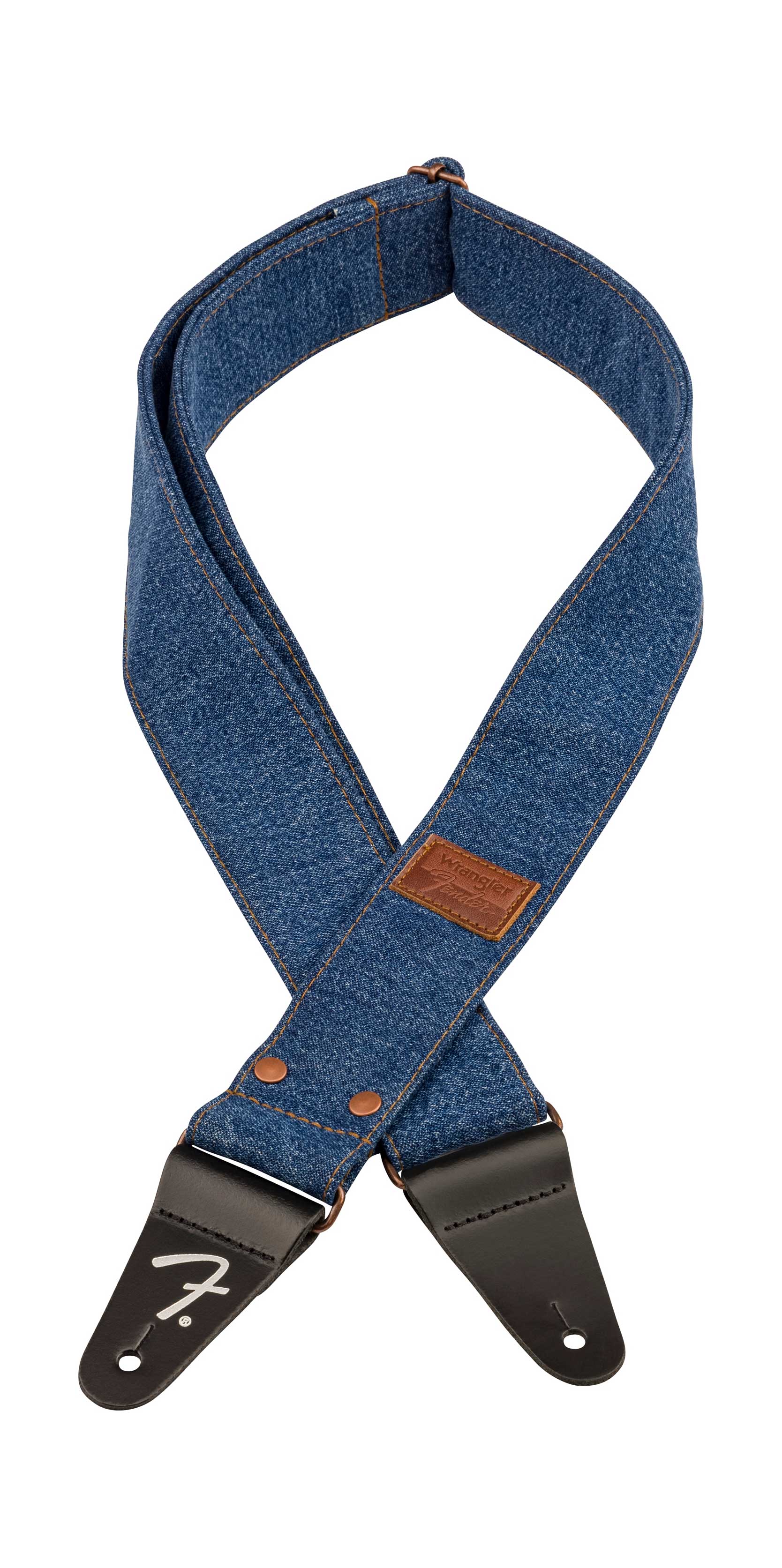 Fender Wrangler x Fender Denim Strap Indigo