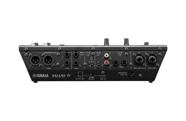 Yamaha AG08 Streaming Station Black Yamaha AG08 Streaming Station Black