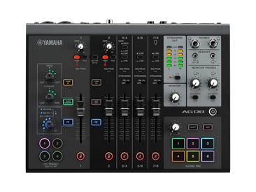 Yamaha AG08 Streaming Station Black