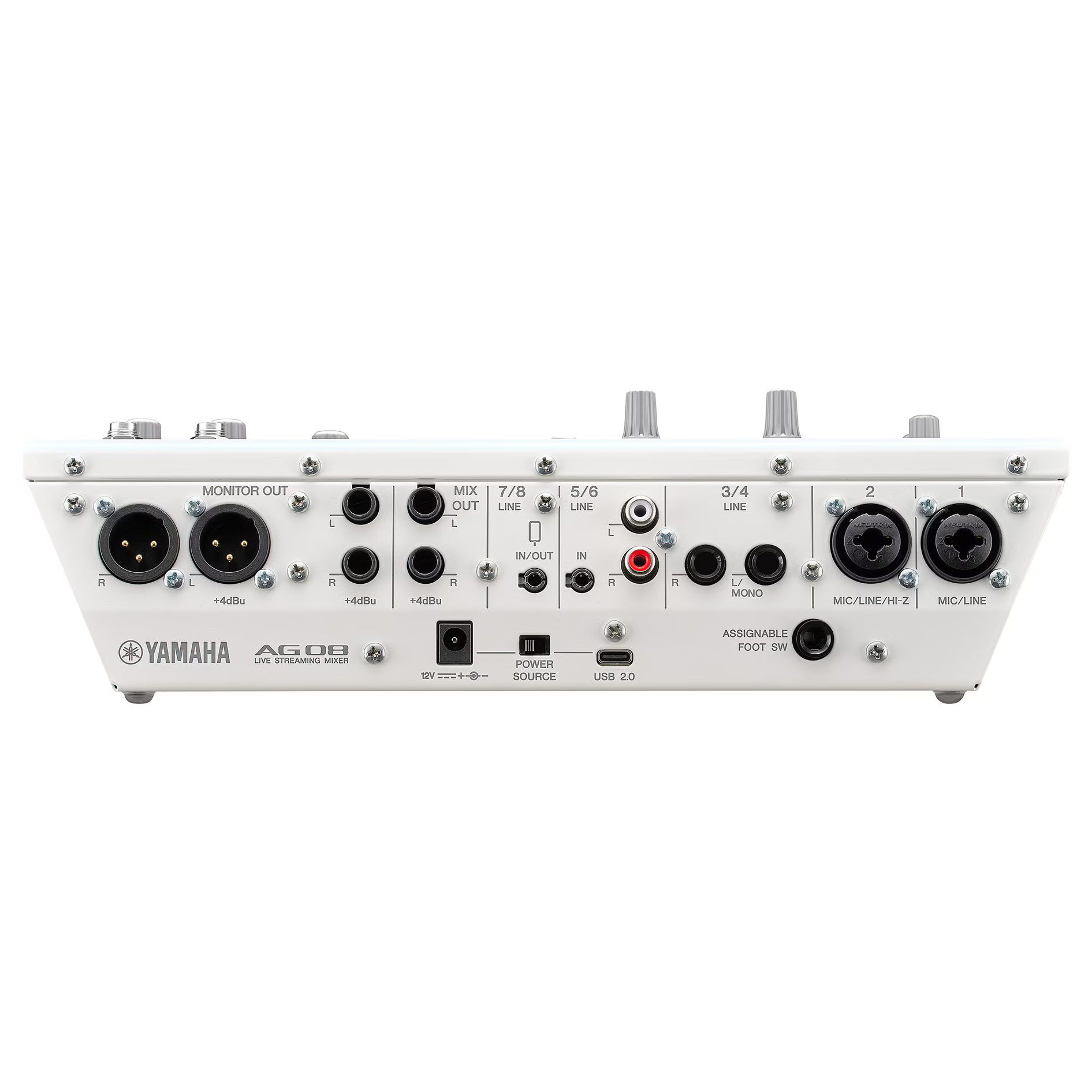 Yamaha AG08 Streaming Station White (Nearly New) #21EGDH01019