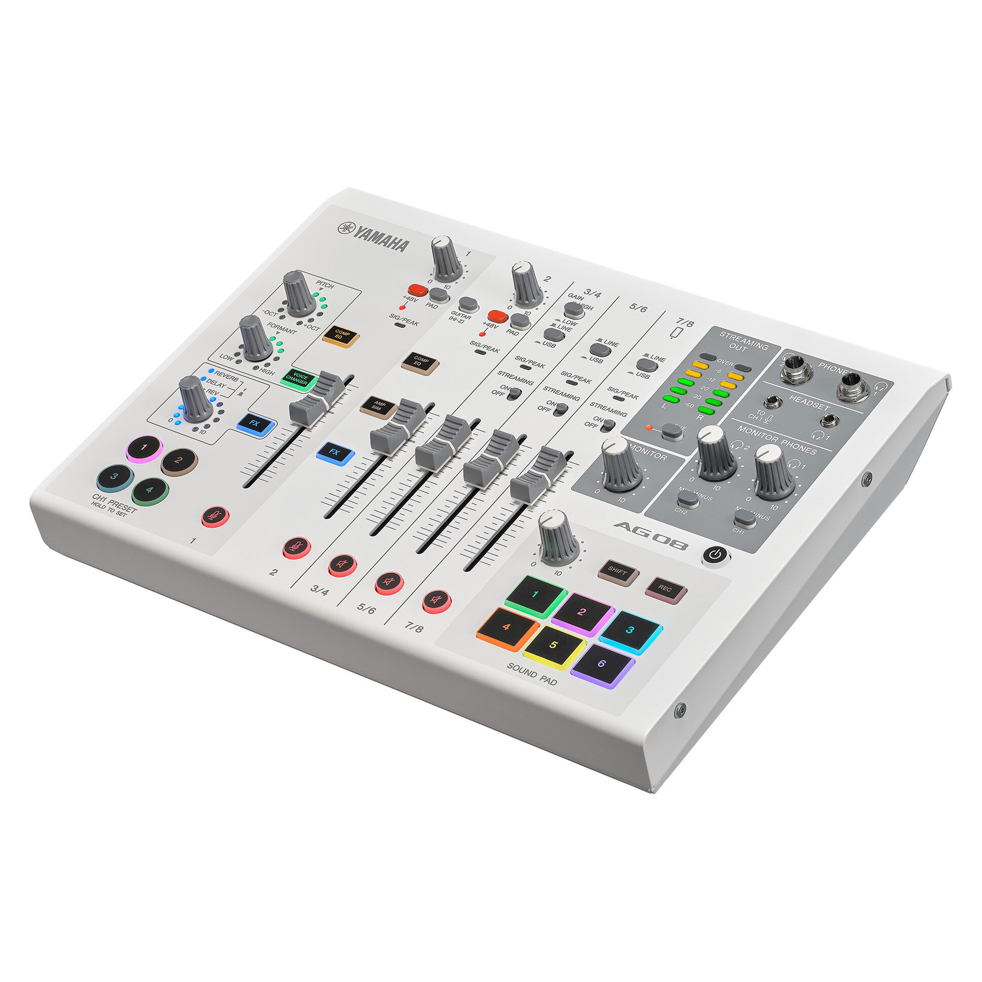 Yamaha AG08 Streaming Station White (Nearly New) #21EGDH01019