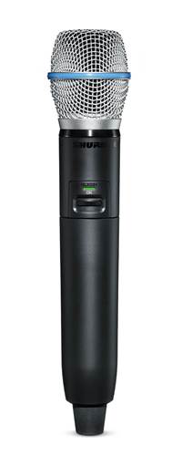 Shure GLXD24+UK/B87A-Z4 Dual Band Handheld System Shure GLXD24+UK/B87A-Z4 Dual Band Handheld System