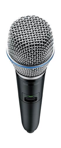 Shure GLXD24+UK/B87A-Z4 Dual Band Handheld System Shure GLXD24+UK/B87A-Z4 Dual Band Handheld System