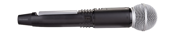 Shure GLXD24+UK/SM58-Z4 Dual Band Handheld System