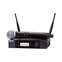 Shure GLXD24R+UK/B58-Z4 Dual Band Handheld System Front View
