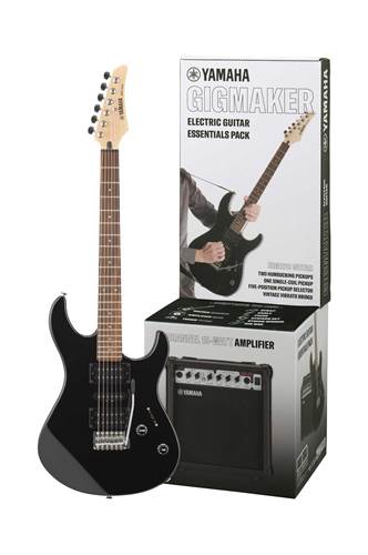 Yamaha ERG121GPII Electric Guitar Pack Black