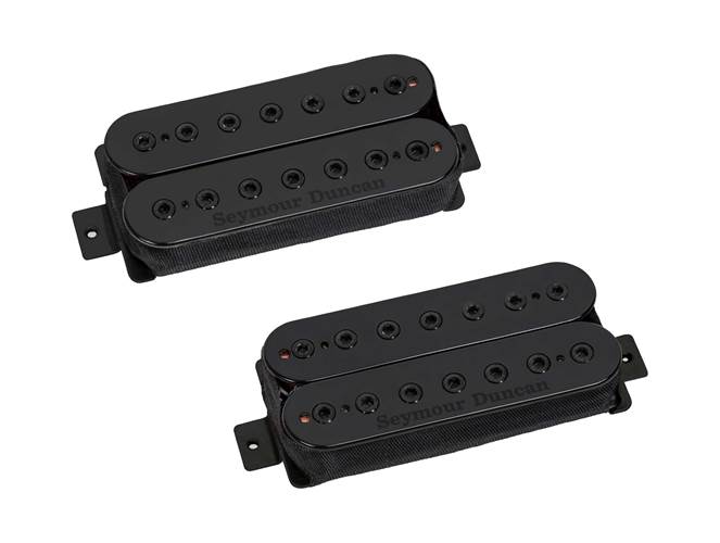 Seymour Duncan Holcomb Scarlet & Scourge 7 String Humbucker Set Black Seymour Duncan Holcomb Scarlet & Scourge 7 String Humbucker Set Black