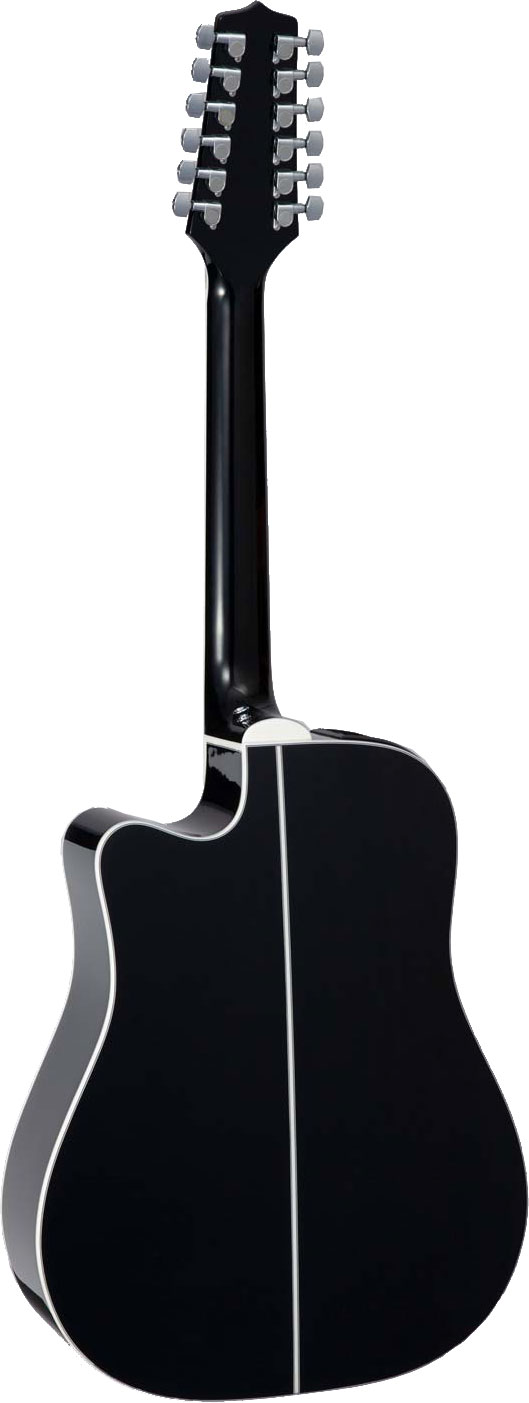 Takamine GD38CE Black 12 String 