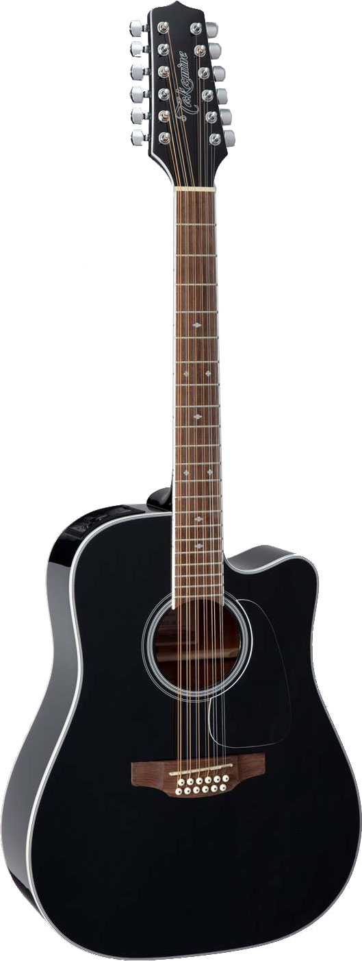 Takamine GD38CE Black 12 String