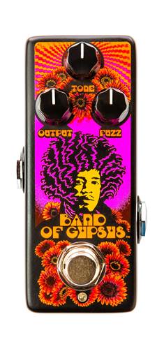 Dunlop Authentic Hendrix 68 Shrine Series Band of Gypsys Fuzz Mini Pedal