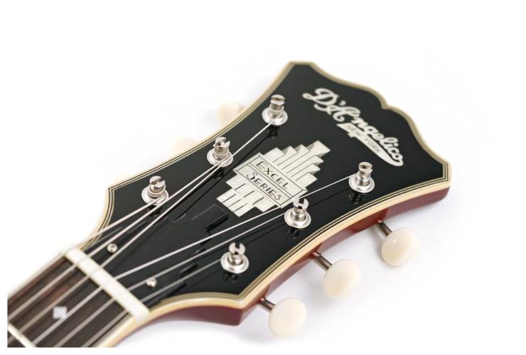 D'Angelico Excel Tour Collection DC Solid Wine D'Angelico Excel Tour Collection DC Solid Wine