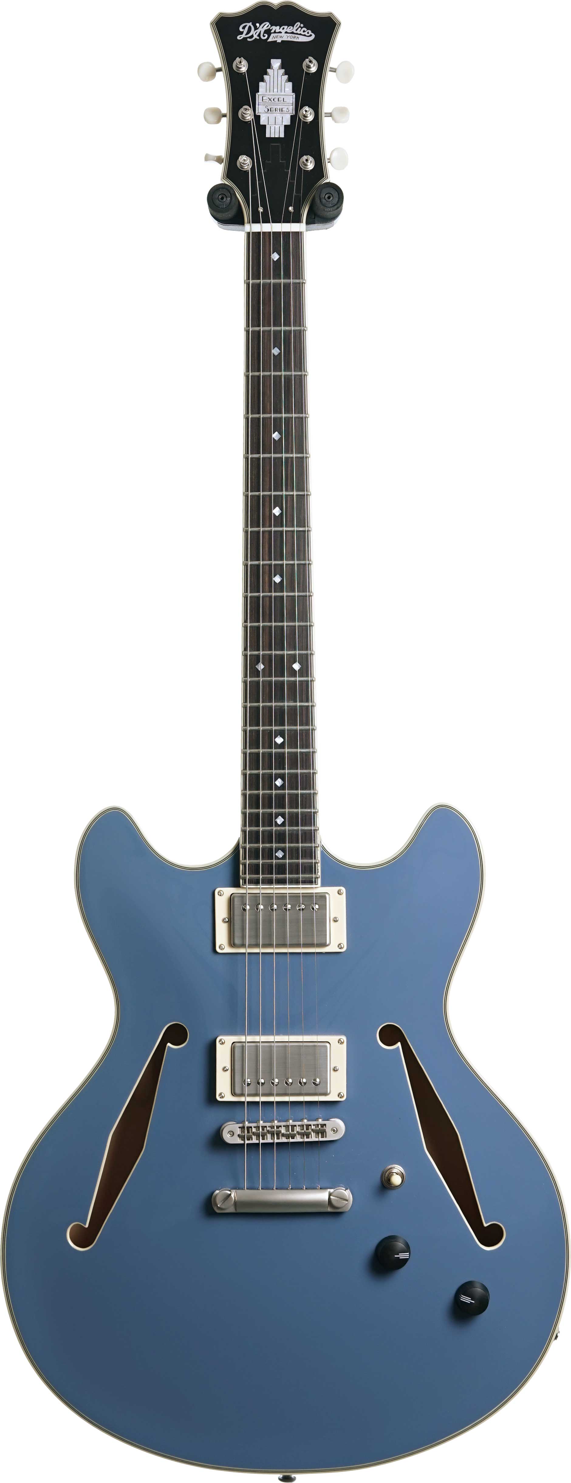 D'Angelico Excel Tour Collection DC Slate Blue (Ex-Demo) #S221368