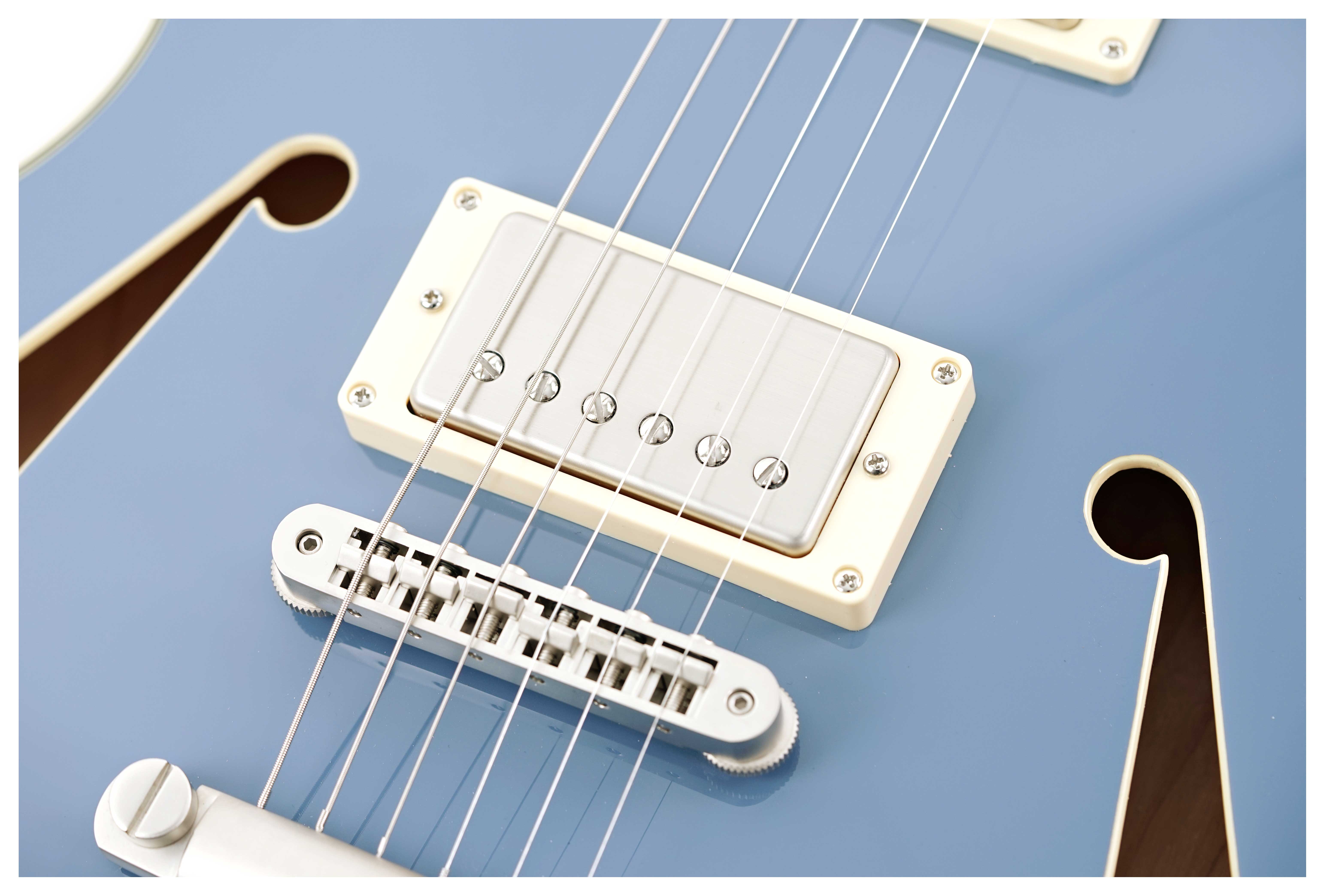 D'Angelico Excel Tour Collection DC Slate Blue