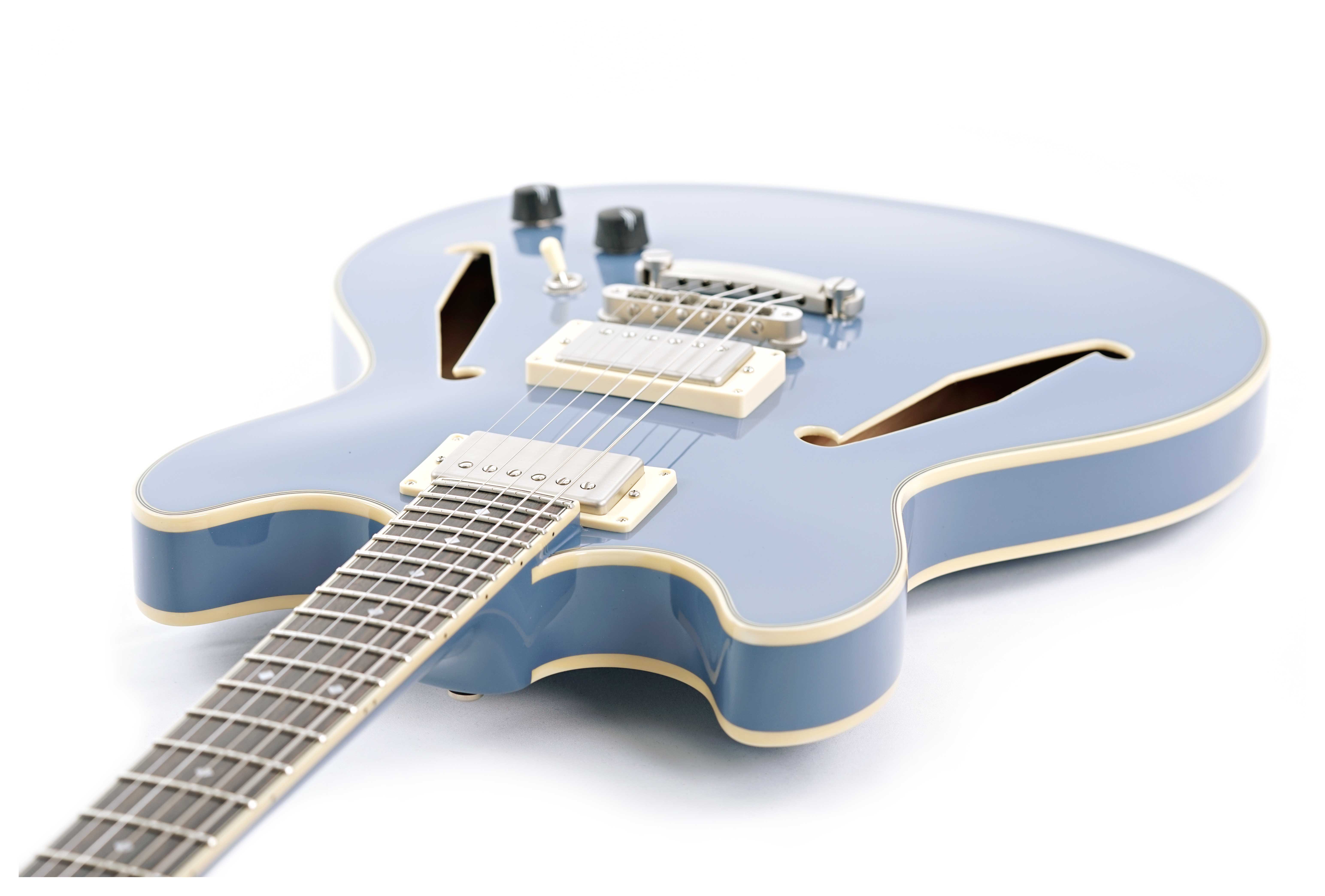 D'Angelico Excel Tour Collection DC Slate Blue