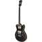 D'Angelico Excel Tour Collection Mini DC Solid Black  Front View