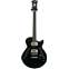 D'Angelico Excel Tour Collection SS Solid Black Front View