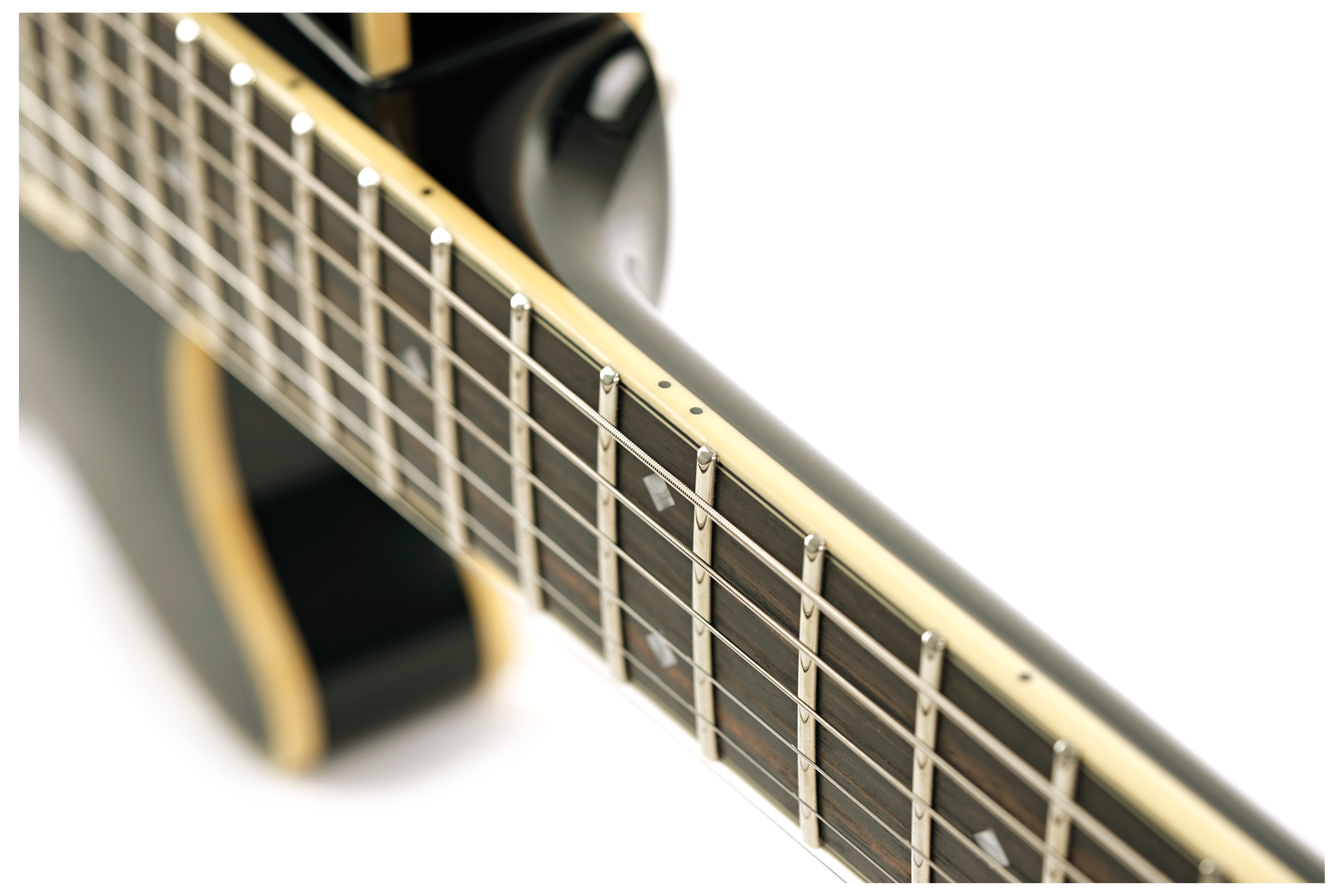 D'Angelico Excel Tour Collection SS Solid Black