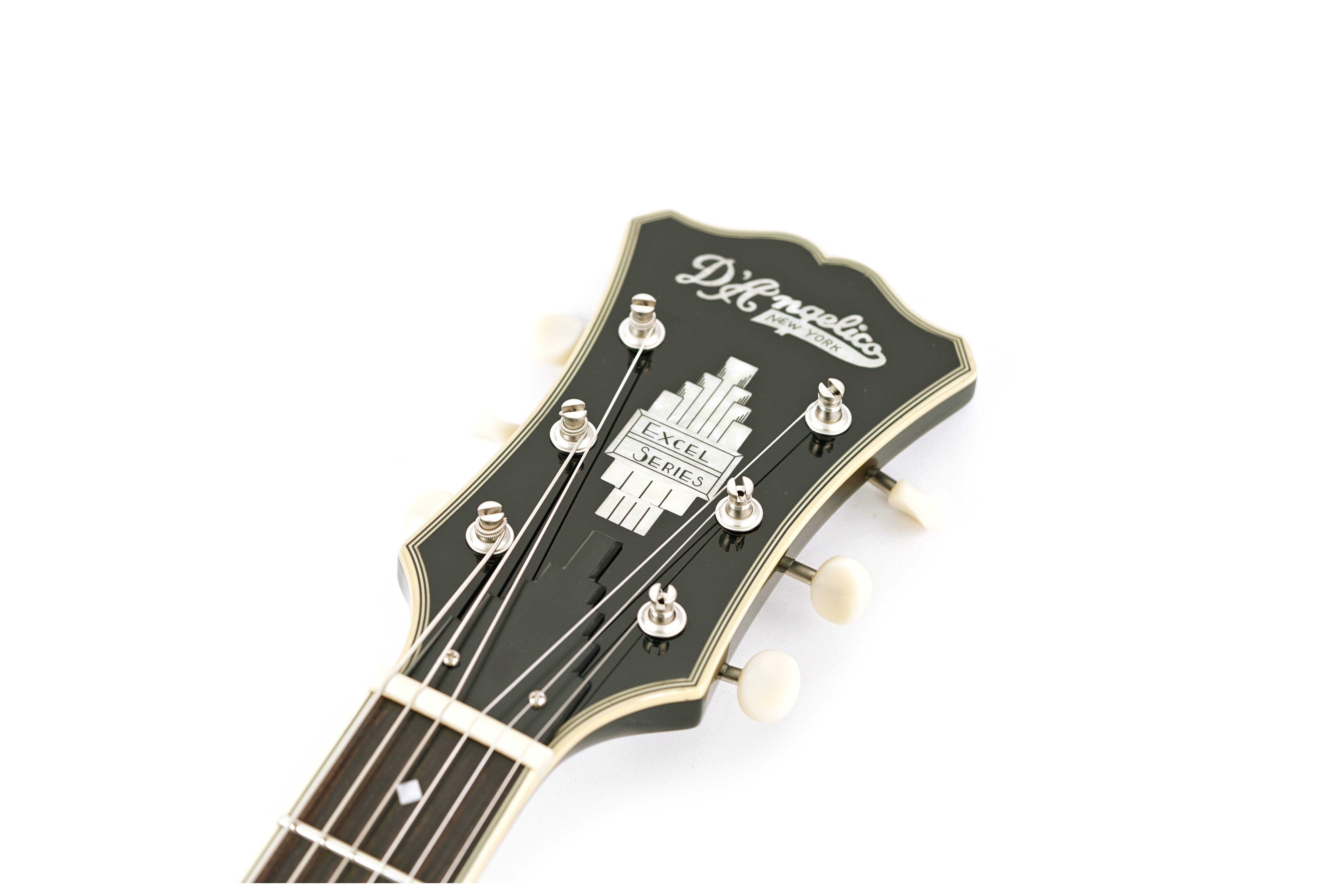 D'Angelico Excel Tour Collection SS Solid Black