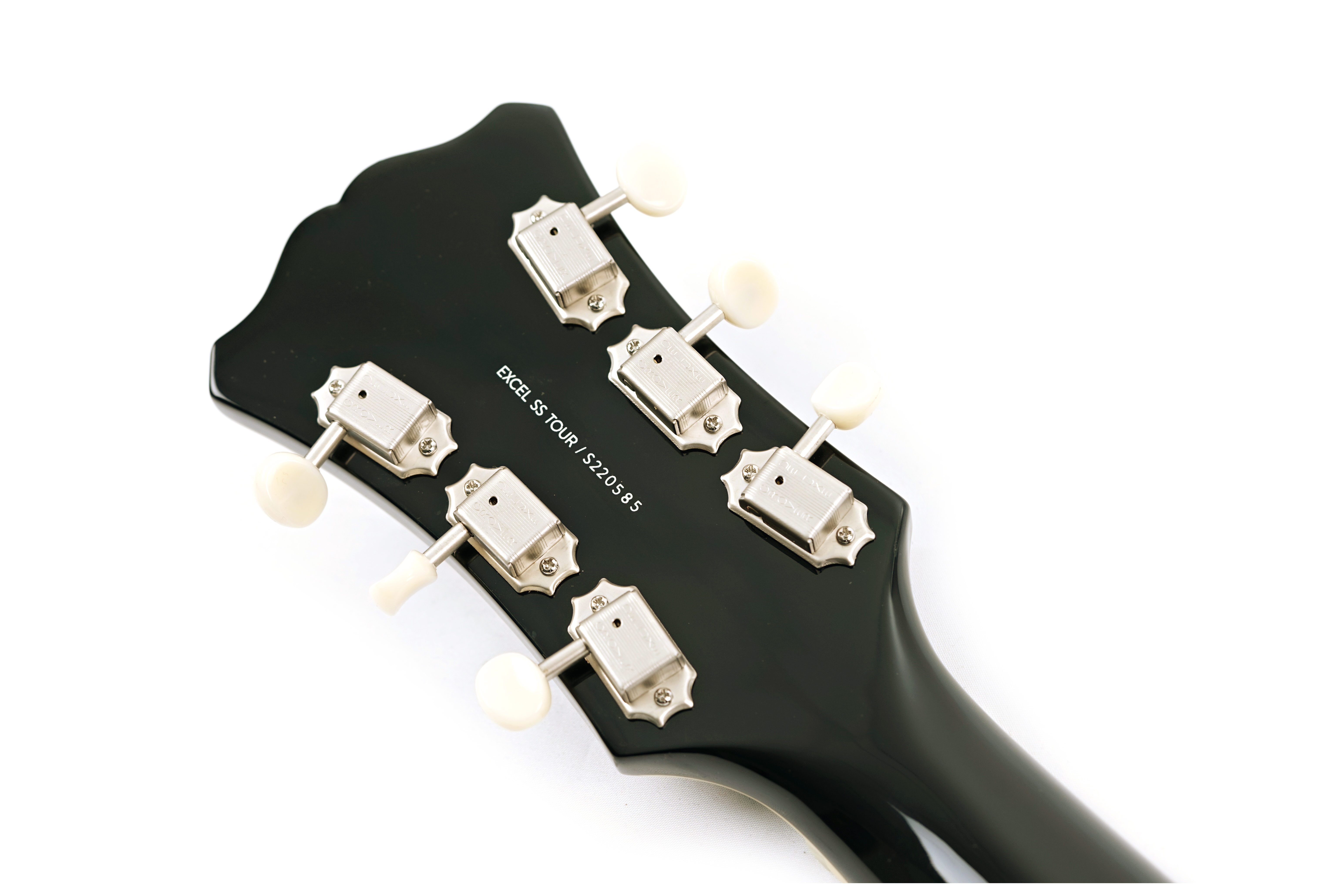 D'Angelico Excel Tour Collection SS Solid Black