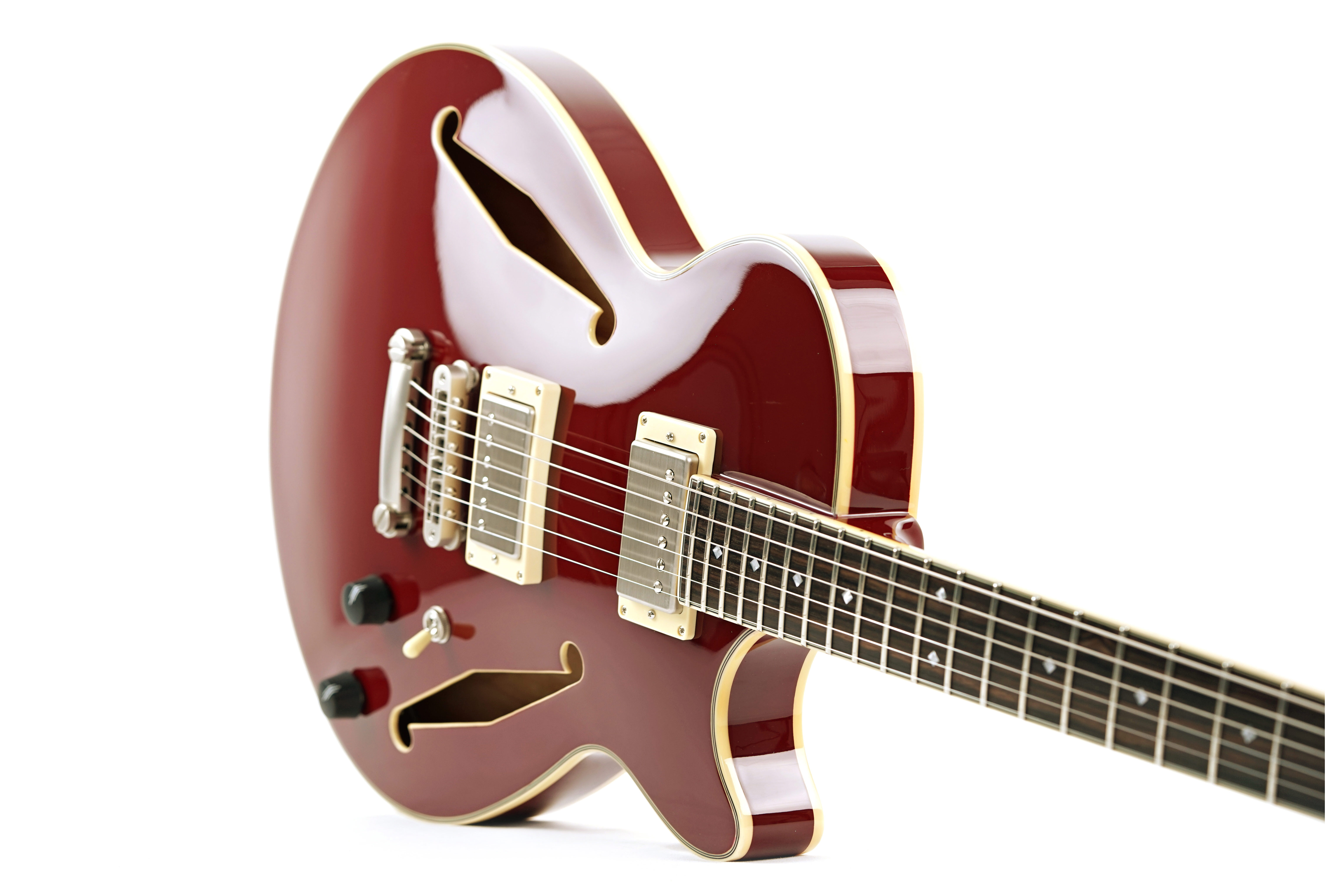 D'Angelico Excel Tour Collection SS Solid Wine