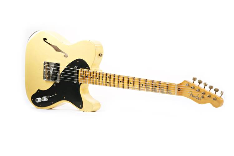 Fender Custom Shop Limited Edition Nocaster Thinline Relic Aged Nocaster Blonde #R136597 Fender Custom Shop Limited Edition Nocaster Thinline Relic Aged Nocaster Blonde #R136597