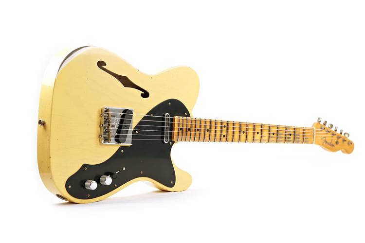 Fender Custom Shop Limited Edition Nocaster Thinline Relic Aged Nocaster Blonde #R136597 Fender Custom Shop Limited Edition Nocaster Thinline Relic Aged Nocaster Blonde #R136597